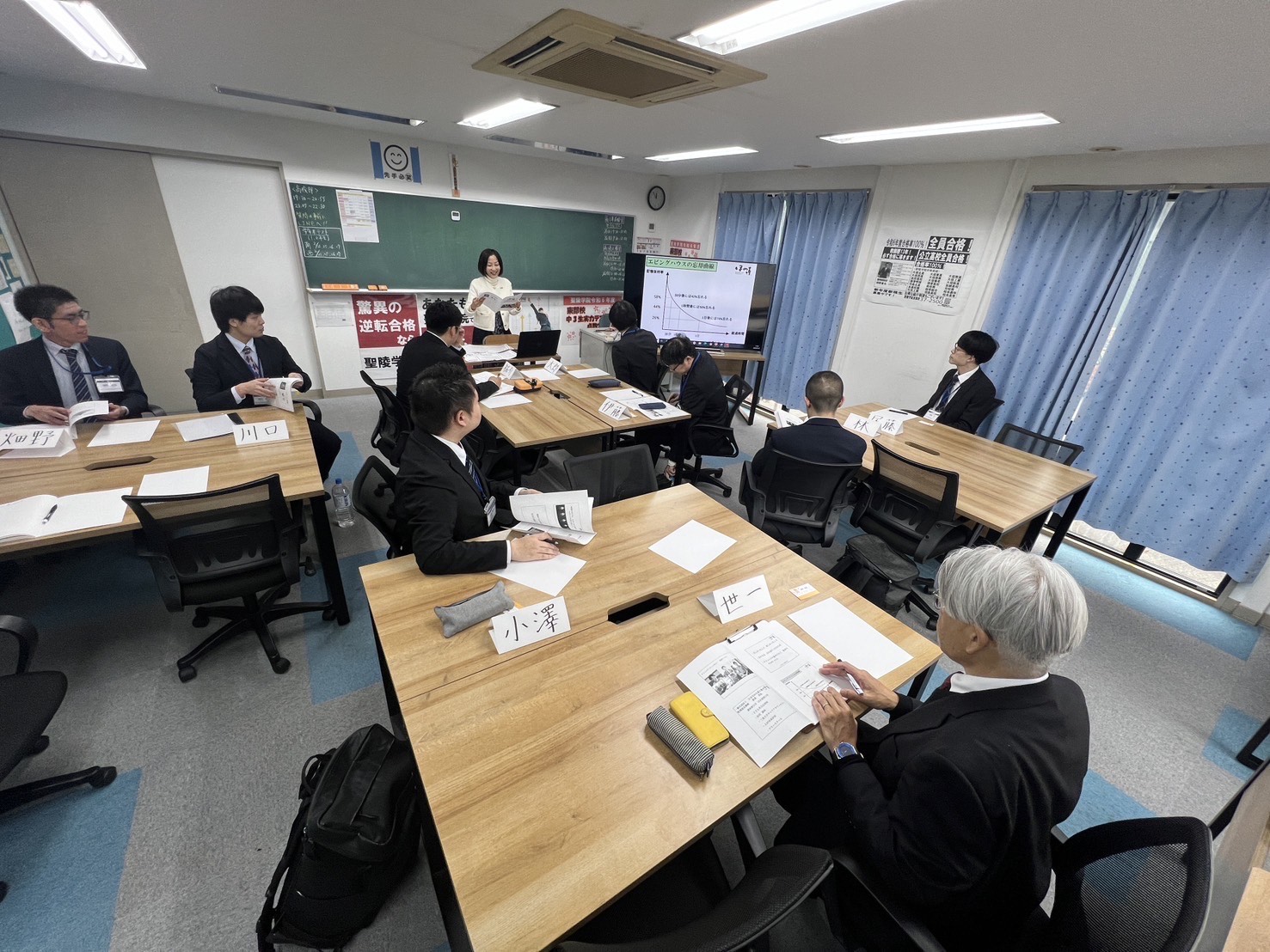 聖陵学院東部校でほめ達研修を行いました！