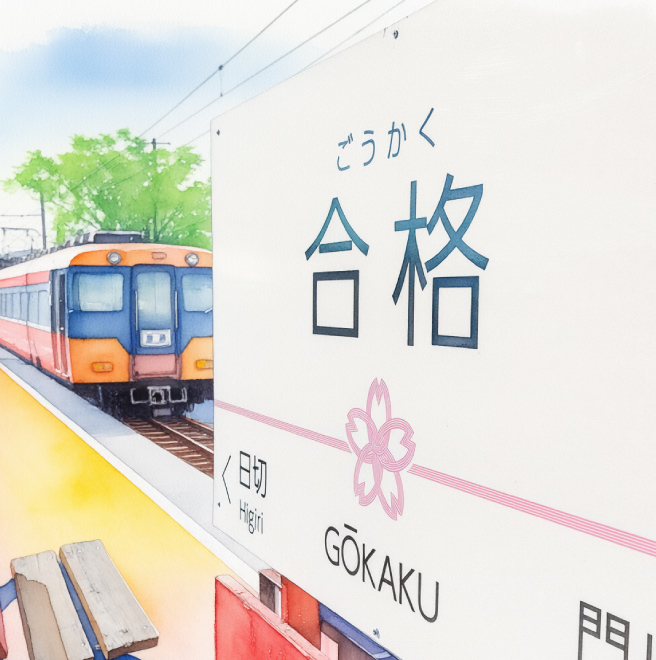 合格のイラスト