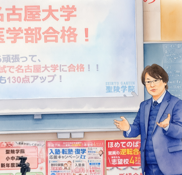 授業をする先生のイラスト